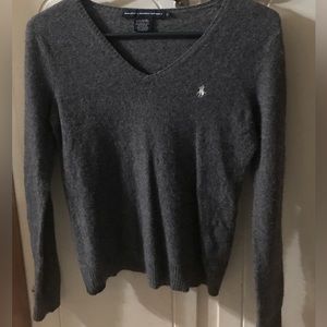 Raulph Lauren Sweater Excellent Condition NEVER WORN Merino Wool color: Gray